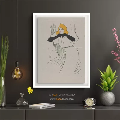 تابلو نقاشی های آنری دو تولوز - اسپو دکور