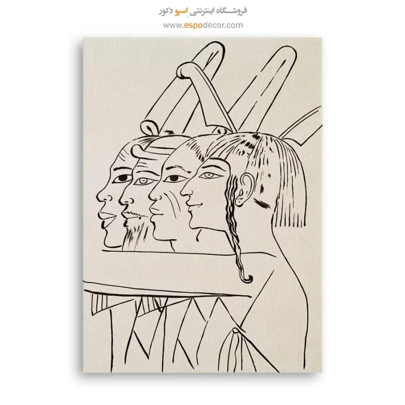 تابلو هنر مصر - Image 6