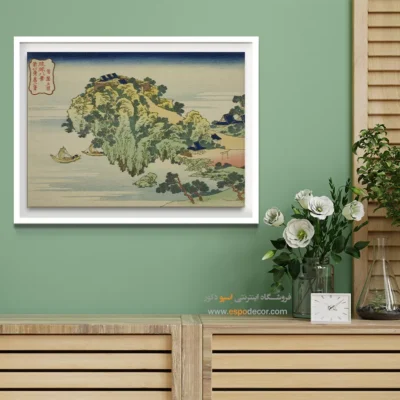 تابلو بوم - شب درخشش – تابلو نقاشی هوکوسای - اسپو دکور