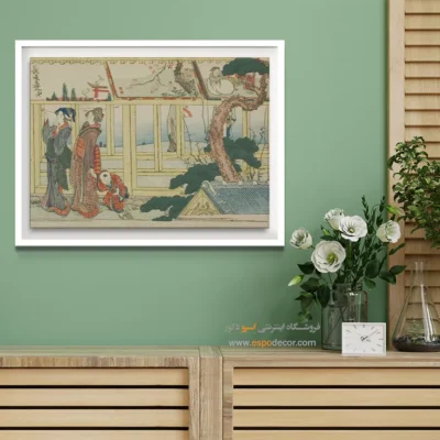 تابلو برای دکوراسیون داخلی - تابلو نقاشی هوکوسای - اسپو دکور