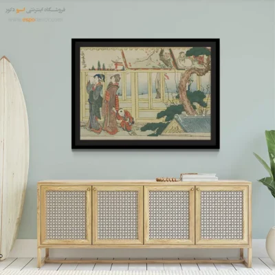 تابلو برای دکوراسیون داخلی - تابلو نقاشی هوکوسای - اسپو دکور