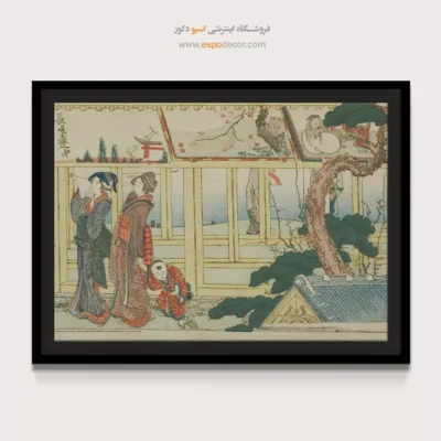 تابلو برای دکوراسیون داخلی - تابلو نقاشی هوکوسای - اسپو دکور