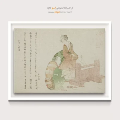 تابلو بوم برای پذیرایی - ترنر و دستیارش – تابلو نقاشی هوکوسای - اسپو دکور