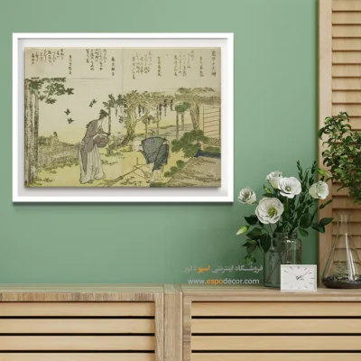 کیفیت ممتاز - زیارتگاه کامیدو تنجین – تابلو نقاشی هوکوسای - اسپو دکور