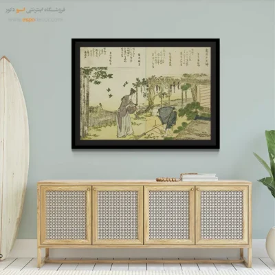 کیفیت ممتاز - زیارتگاه کامیدو تنجین – تابلو نقاشی هوکوسای - اسپو دکور