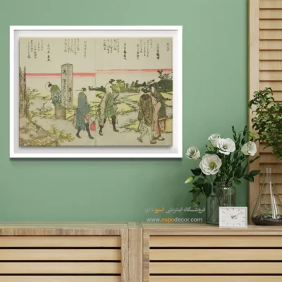 تابلو با وضوح بالا - اوجی – تابلو نقاشی هوکوسای - اسپو دکور