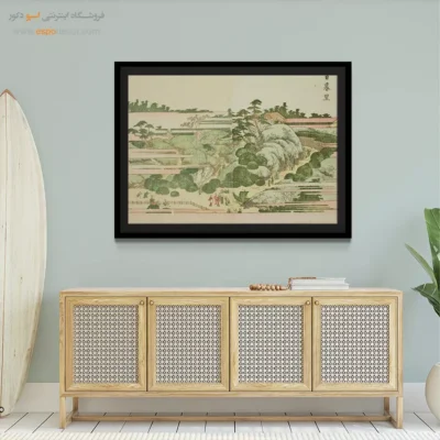 خرید تابلو آرامش بخش - نیپوری – تابلو نقاشی هوکوسای - اسپو دکور