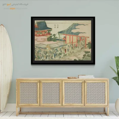 خرید تابلو برای حس طبیعت - بازار پایان سال – تابلو نقاشی هوکوسای - اسپو دکور