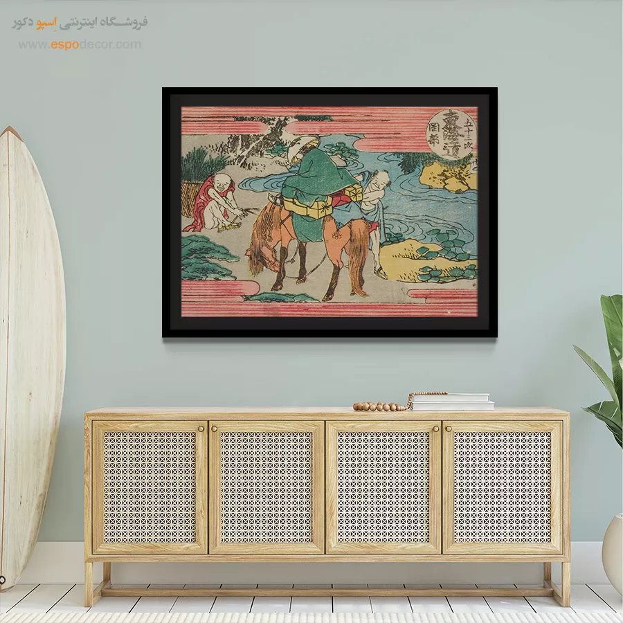 خرید تابلو - اوکابه – تابلو نقاشی هوکوسای - اسپو دکور