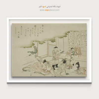 نقاشی کلاسیک - هفت خدای خوش شانس – تابلو نقاشی هوکوسای - اسپو دکور