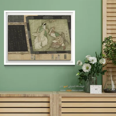 طراحی ژاپنی - خدایان ثروت – تابلو نقاشی هوکوسای - اسپو دکور