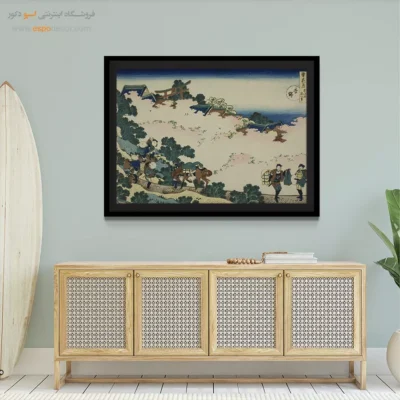 تابلو دیواری لوکس - یوشینو – تابلو نقاشی هوکوسای - اسپو دکور