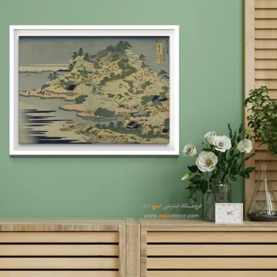 بوم مقاوم و با دوام - کوه تنپو – تابلو نقاشی هوکوسای - اسپو دکور