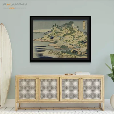 بوم مقاوم و با دوام - کوه تنپو – تابلو نقاشی هوکوسای - اسپو دکور