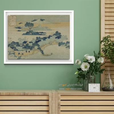 محصول با بسته‌بندی خاص - باغ بامبو – تابلو نقاشی هوکوسای - اسپو دکور