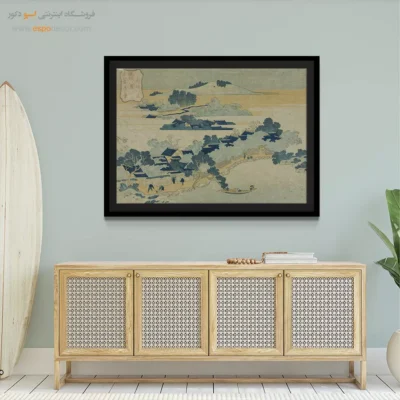 محصول با بسته‌بندی خاص - باغ بامبو – تابلو نقاشی هوکوسای - اسپو دکور