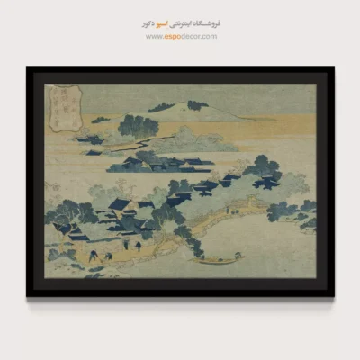 محصول با بسته‌بندی خاص - باغ بامبو – تابلو نقاشی هوکوسای - اسپو دکور