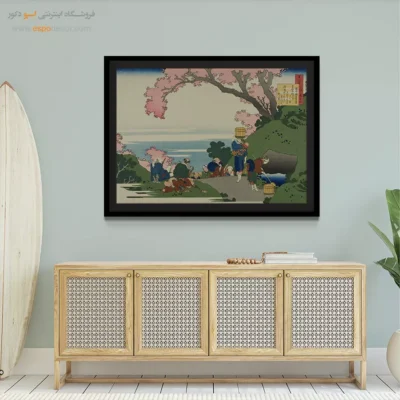 جوهر ضد حساسیت - مشاور وسط ماسافوسا – تابلو نقاشی هوکوسای - اسپو دکور