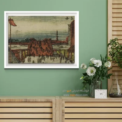 سفارش تابلو بوم خاص - پل ریوگوکو – تابلو نقاشی هوکوسای - اسپو دکور