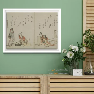 فروش عمده تابلو - کتاب تصویری صنعتگر – تابلو نقاشی هوکوسای - اسپو دکور