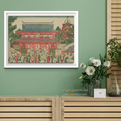 دکوراسیون برای طراحان داخلی - دروازه دو پادشاه – تابلو نقاشی هوکوسای - اسپو دکور