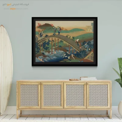 محصول پیشنهادی گالری‌ها - آریورا و ناریهیرا – تابلو نقاشی هوکوسای - اسپو دکور