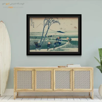 بهترین انتخاب برای دکوراتورها - سونشو ایجیری – تابلو نقاشی هوکوسای - اسپو دکور