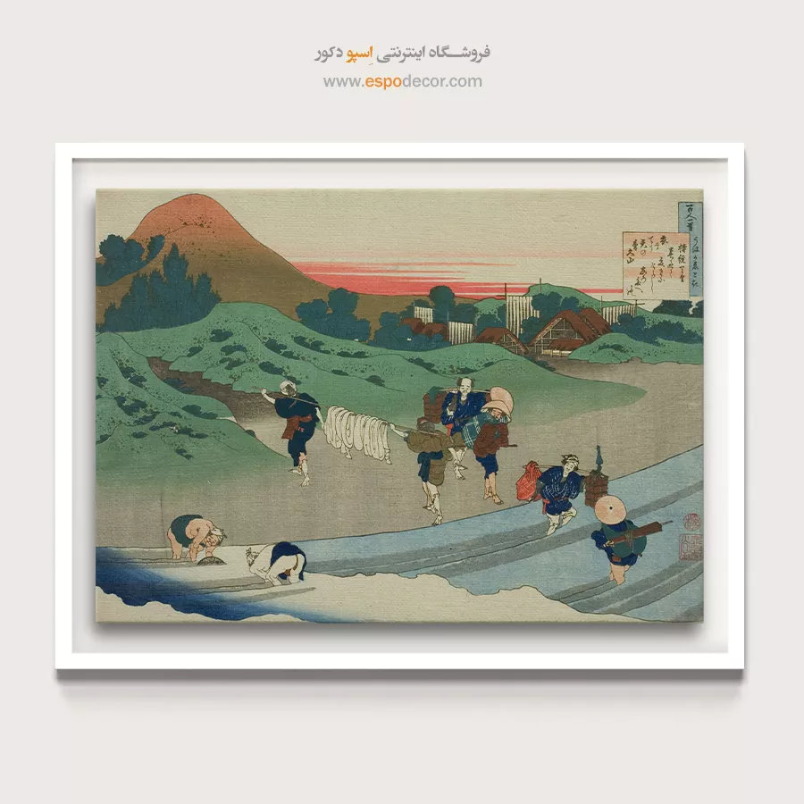 تابلوی منحصربهفرد - امپراطور جیتو – تابلو نقاشی هوکوسای - اسپو دکور