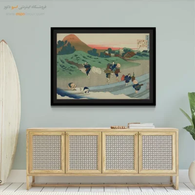 تابلوی منحصربهفرد - امپراطور جیتو – تابلو نقاشی هوکوسای - اسپو دکور