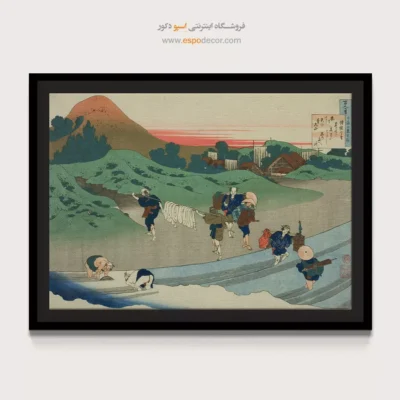 تابلوی منحصربهفرد - امپراطور جیتو – تابلو نقاشی هوکوسای - اسپو دکور