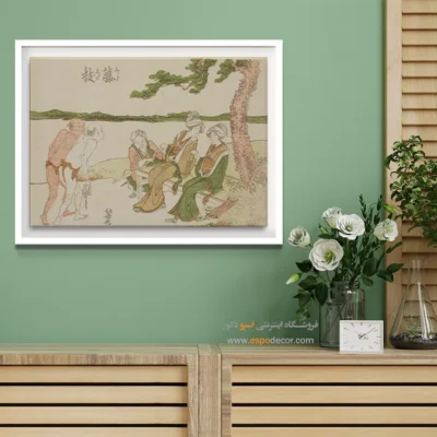 نقاشی‌های الهام‌بخش - ایستگاه فوجیدا – تابلو نقاشی هوکوسای - اسپو دکور