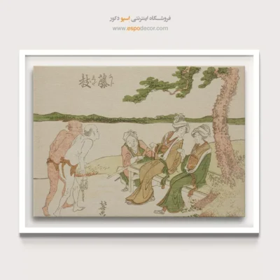 نقاشی‌های الهام‌بخش - ایستگاه فوجیدا – تابلو نقاشی هوکوسای - اسپو دکور