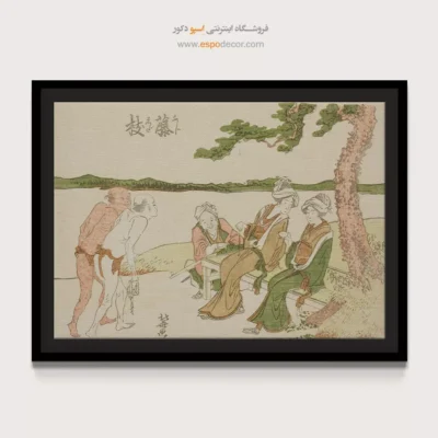 نقاشی‌های الهام‌بخش - ایستگاه فوجیدا – تابلو نقاشی هوکوسای - اسپو دکور