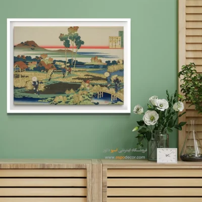 سبک وینتیج - امپراطور تنجی – تابلو نقاشی هوکوسای - اسپو دکور