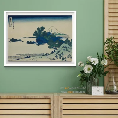 خرید تابلوهای پرفروش - کانال خرس – تابلو نقاشی هوکوسای - اسپو دکور