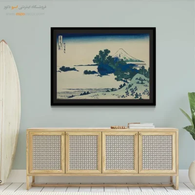 خرید تابلوهای پرفروش - کانال خرس – تابلو نقاشی هوکوسای - اسپو دکور