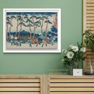 طرح‌های متنوع - شهرنشینی هودوگایا – تابلو نقاشی هوکوسای - اسپو دکور