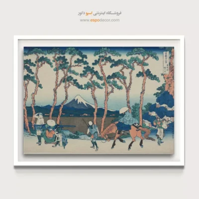 طرح‌های متنوع - شهرنشینی هودوگایا – تابلو نقاشی هوکوسای - اسپو دکور