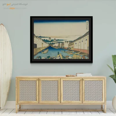 نمایش زیبایی در هنر - نیهونباشی – تابلو نقاشی هوکوسای - اسپو دکور