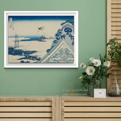 خرید بهترین تابلوها - معبد هونگانجی – تابلو نقاشی هوکوسای - اسپو دکور