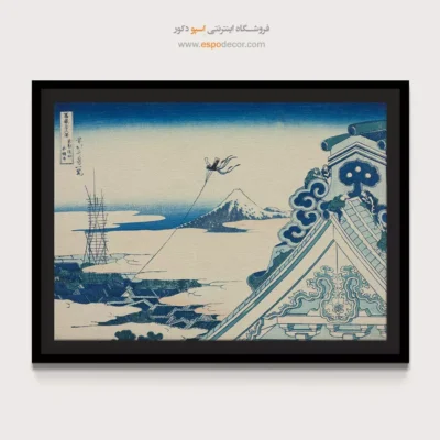 خرید بهترین تابلوها - معبد هونگانجی – تابلو نقاشی هوکوسای - اسپو دکور