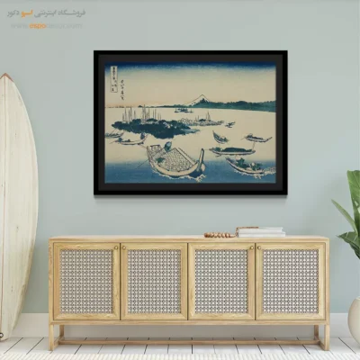 خرید تابلو نقاشی - موساشی – تابلو نقاشی هوکوسای - اسپو دکور