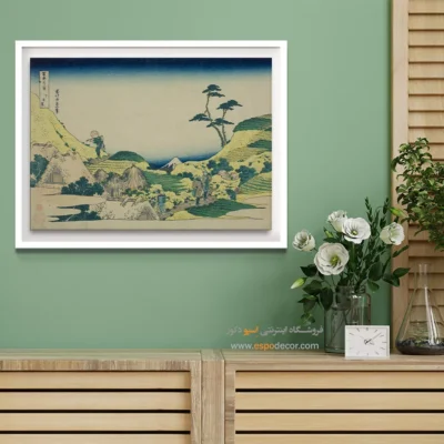 خرید تابلو کلاسیک - مگورو پایین – تابلو نقاشی هوکوسای - اسپو دکور