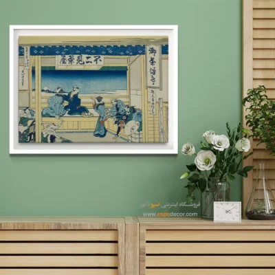 خرید تابلو برای دکوراسیون - یوشیدا در تی کایدو – تابلو نقاشی هوکوسای - اسپو دکور