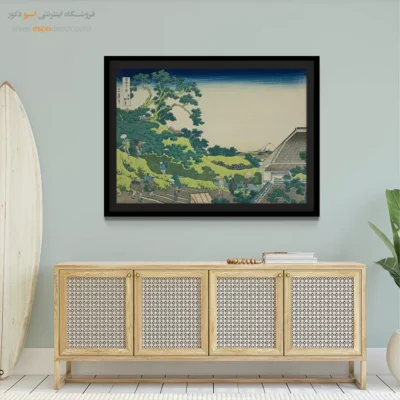 خرید تابلو وینتیج - توتو سوروگادای – تابلو نقاشی هوکوسای - اسپو دکور