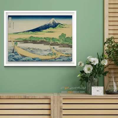 خرید تابلو نقاشی - خلیج تاگونورا – تابلو نقاشی هوکوسای - اسپو دکور