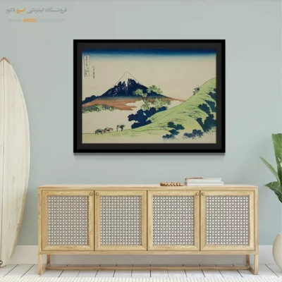 خرید تابلو برای اتاق خواب - بالا رفتن – تابلو نقاشی هوکوسای - اسپو دکور