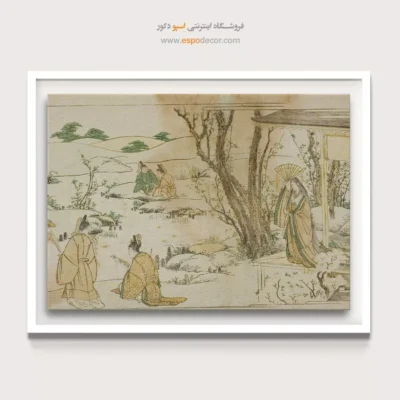 خرید آنلاین تابلو - رویداد دادگاهی – تابلو نقاشی هوکوسای - اسپو دکور