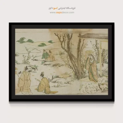 خرید آنلاین تابلو - رویداد دادگاهی – تابلو نقاشی هوکوسای - اسپو دکور