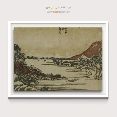 تابلو هنری دست‌ساز - بازگشت بادبان ها – تابلو نقاشی هوکوسای - اسپو دکور